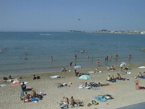 50m Plage T2 Grande Terrasse Vue Mer Climatisé Piscine Chauffée, Parking clos gratuit Sanary-sur-Mer Esterno foto